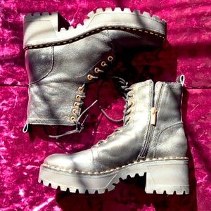 Vince Camuto Mecale Lace-Up Booties